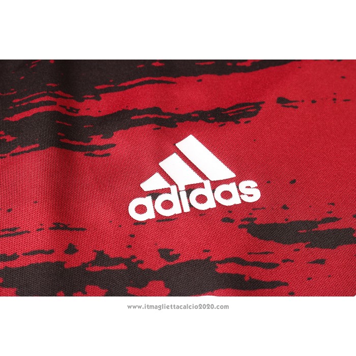 Tuta da Track Arsenal Manica Corta 2020 2021 Rosso
